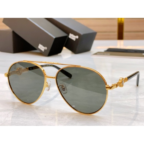 Montblanc AAA Quality Sunglasses #1118367 $60.00 USD, Wholesale Replica Montblanc AAA Quality Sunglasses