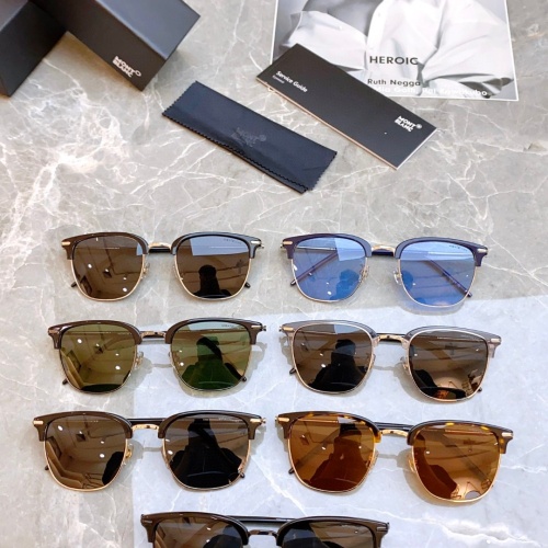 Replica Montblanc AAA Quality Sunglasses #1118369 $64.00 USD for Wholesale