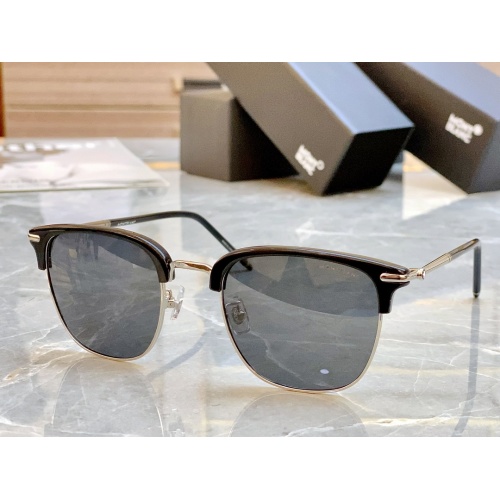 Montblanc AAA Quality Sunglasses #1118374 $64.00 USD, Wholesale Replica Montblanc AAA Quality Sunglasses