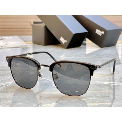 Montblanc AAA Quality Sunglasses #1118375 $64.00 USD, Wholesale Replica Montblanc AAA Quality Sunglasses