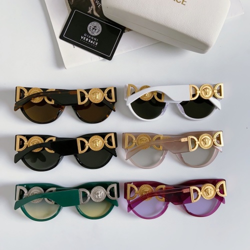 Replica Versace AAA Quality Sunglasses #1118542 $60.00 USD for Wholesale