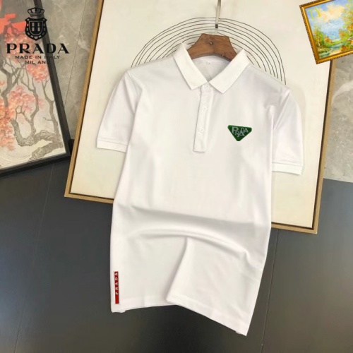 Prada T-Shirts Short Sleeved For Men #1118810