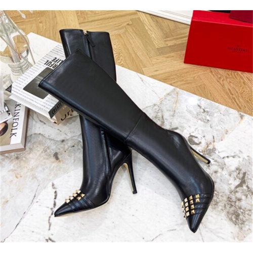 Replica Valentino Boots For Women #1118863 $132.00 USD for Wholesale