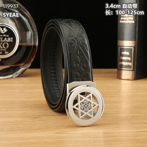 Replica Chrome Hearts AAA Quality Belts For Men #1119558 $60.00 USD for Wholesale