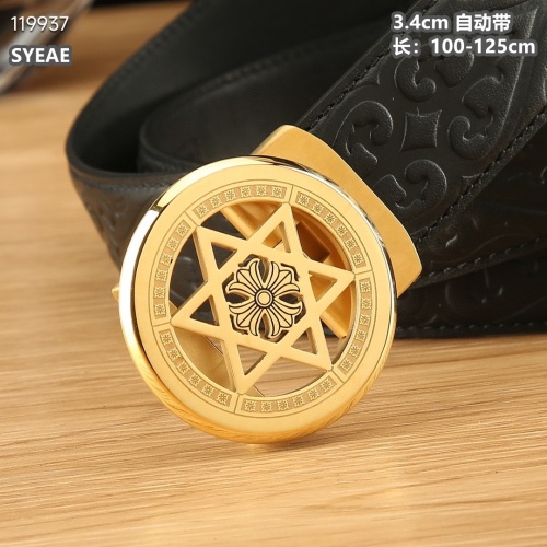 Replica Chrome Hearts AAA Quality Belts For Men #1119559 $60.00 USD for Wholesale