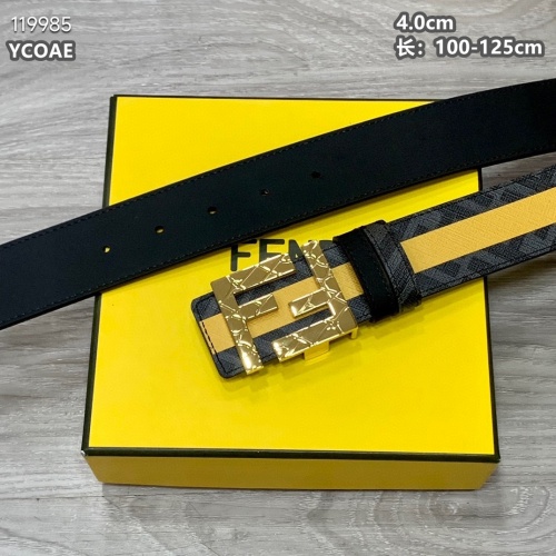 Replica Fendi AAA Quality Belts For Men #1119562 $60.00 USD for Wholesale