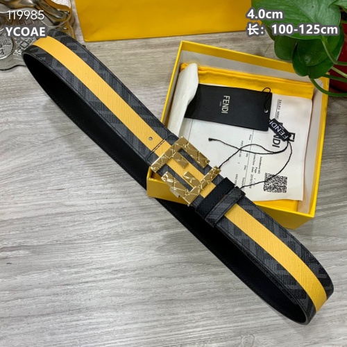 Replica Fendi AAA Quality Belts For Men #1119562 $60.00 USD for Wholesale