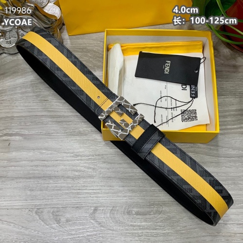 Replica Fendi AAA Quality Belts For Men #1119563 $60.00 USD for Wholesale