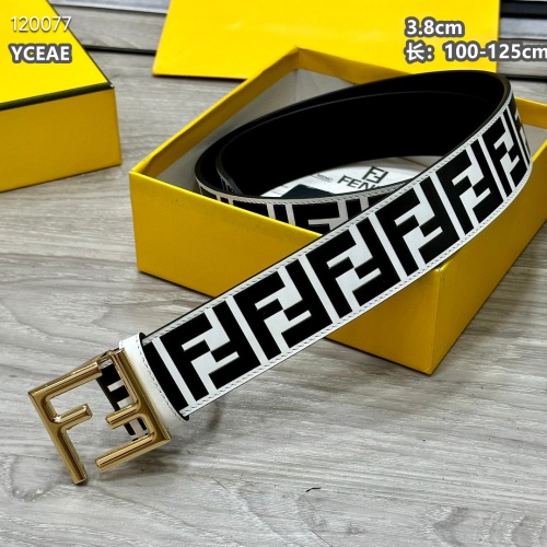 Replica Fendi AAA Quality Belts For Men #1119568 $60.00 USD for Wholesale
