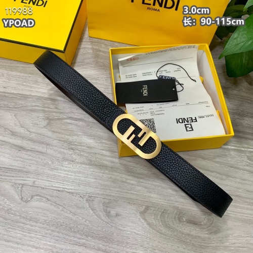 Replica Fendi AAA Quality Belts For Women #1119569 $56.00 USD for Wholesale