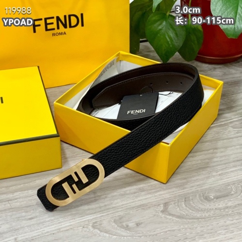 Replica Fendi AAA Quality Belts For Women #1119569 $56.00 USD for Wholesale