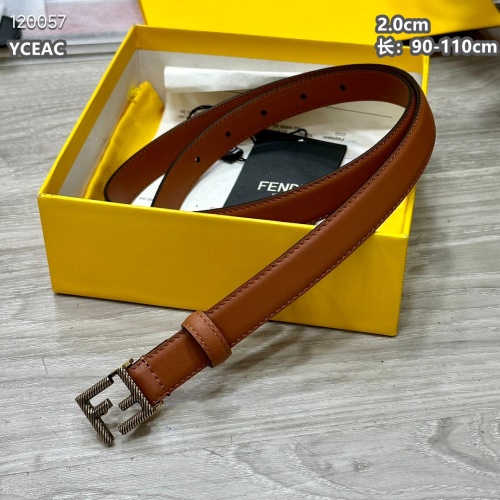Fendi AAA Quality Belts For Women #1119573