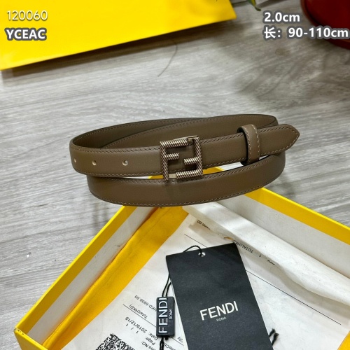 Replica Fendi AAA Quality Belts For Women #1119575 $52.00 USD for Wholesale