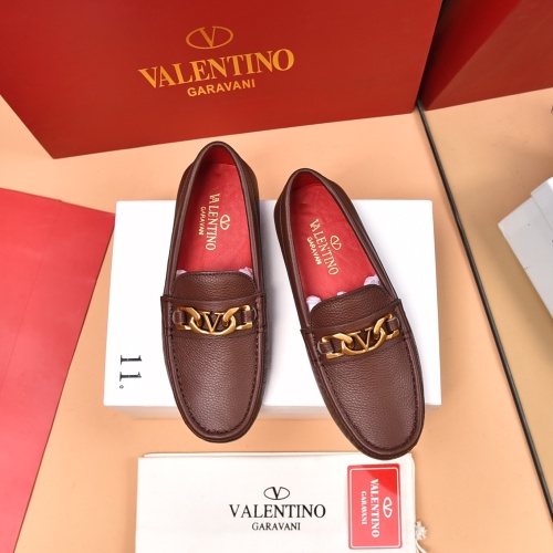 Valentino Leather Shoes For Men #1119655