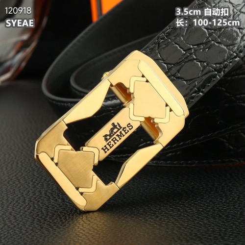 Replica Hermes AAA Quality Belts For Men #1119661 $60.00 USD for Wholesale