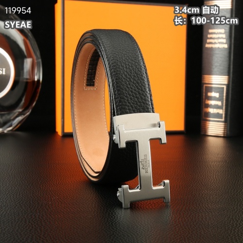 Replica Hermes AAA Quality Belts For Men #1119662 $60.00 USD for Wholesale