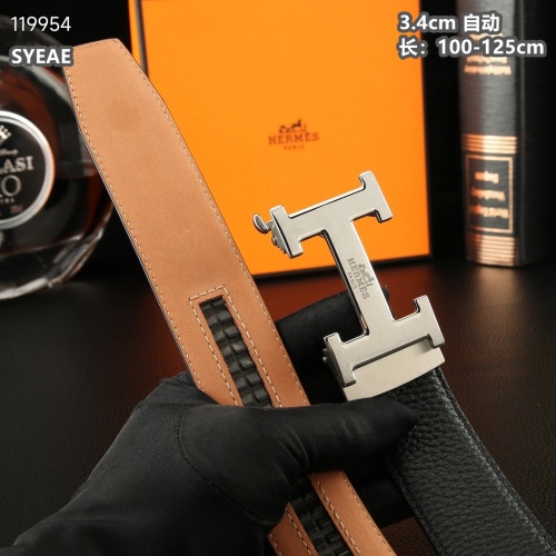 Replica Hermes AAA Quality Belts For Men #1119662 $60.00 USD for Wholesale