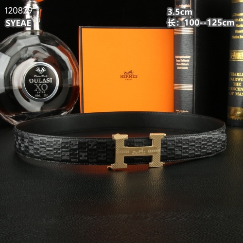 Replica Hermes AAA Quality Belts For Men #1119665 $60.00 USD for Wholesale