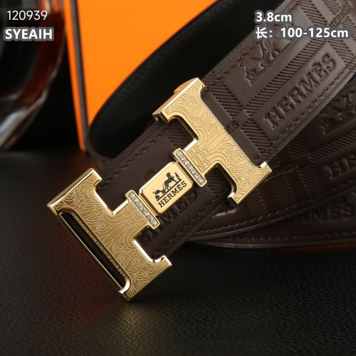 Replica Hermes AAA Quality Belts For Men #1119673 $72.00 USD for Wholesale