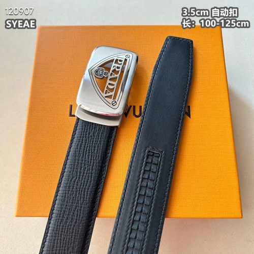Replica Prada AAA Quality Belts For Men #1119802 $60.00 USD for Wholesale