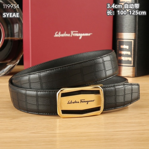 Replica Salvatore Ferragamo AAA Quality Belts For Men #1119842 $60.00 USD for Wholesale