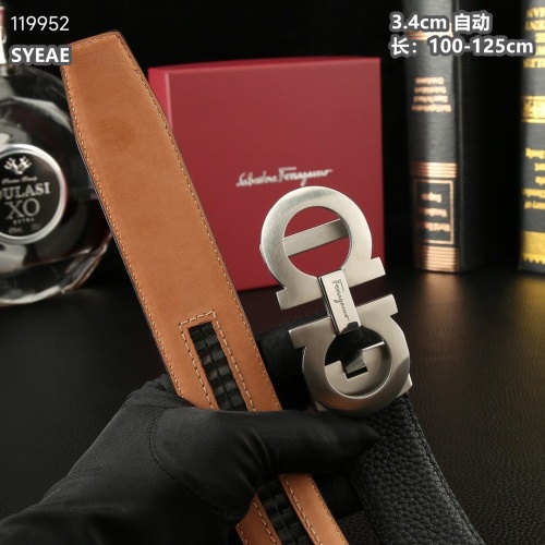 Replica Salvatore Ferragamo AAA Quality Belts For Men #1119843 $60.00 USD for Wholesale