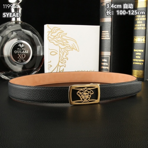 Replica Versace AAA Quality Belts For Men #1119895 $60.00 USD for Wholesale