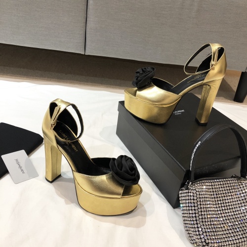 Replica Yves Saint Laurent YSL Sandal For Women #1120317 $130.00 USD for Wholesale