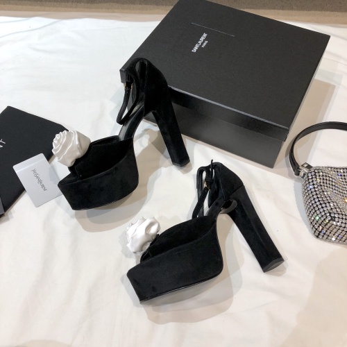 Replica Yves Saint Laurent YSL Sandal For Women #1120318 $130.00 USD for Wholesale
