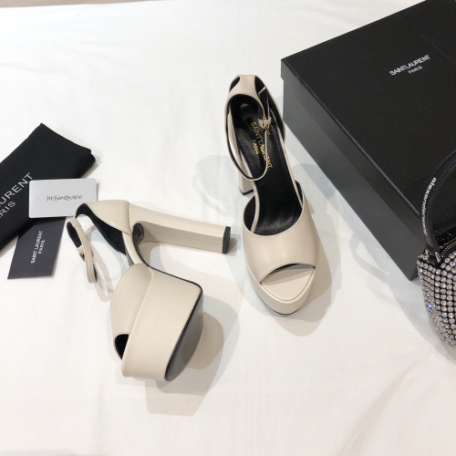 Replica Yves Saint Laurent YSL Sandal For Women #1120327 $130.00 USD for Wholesale