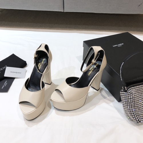 Replica Yves Saint Laurent YSL Sandal For Women #1120327 $130.00 USD for Wholesale