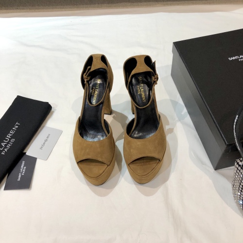 Replica Yves Saint Laurent YSL Sandal For Women #1120329 $130.00 USD for Wholesale