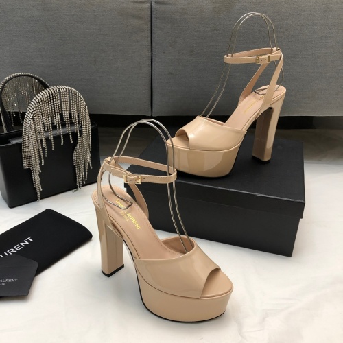 Replica Yves Saint Laurent YSL Sandal For Women #1120335 $130.00 USD for Wholesale