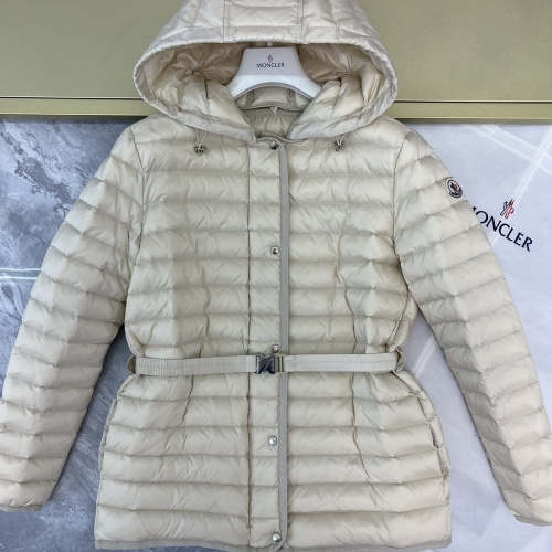 Moncler Down Feather Coat Long Sleeved For Women #1120731 $128.00 USD, Wholesale Replica Moncler Down Feather Coat