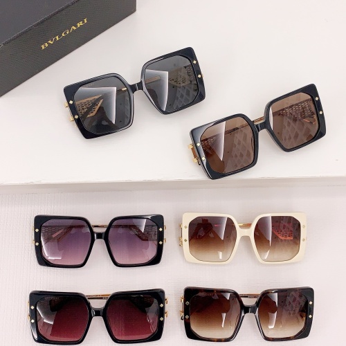 Replica Bvlgari AAA Quality Sunglasses #1120749 $45.00 USD for Wholesale