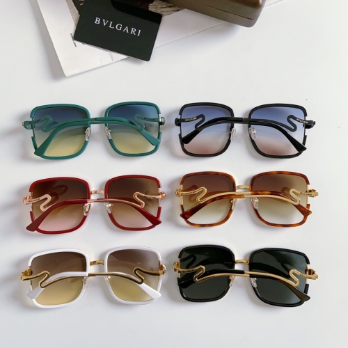 Replica Bvlgari AAA Quality Sunglasses #1120757 $60.00 USD for Wholesale