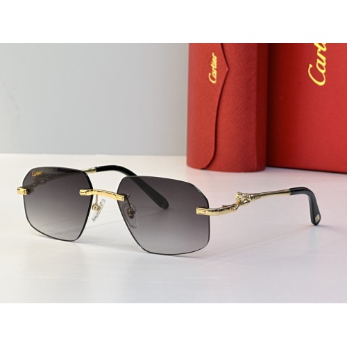 Cartier AAA Quality Sunglassess #1120765 $60.00 USD, Wholesale Replica Cartier AAA Quality Sunglassess
