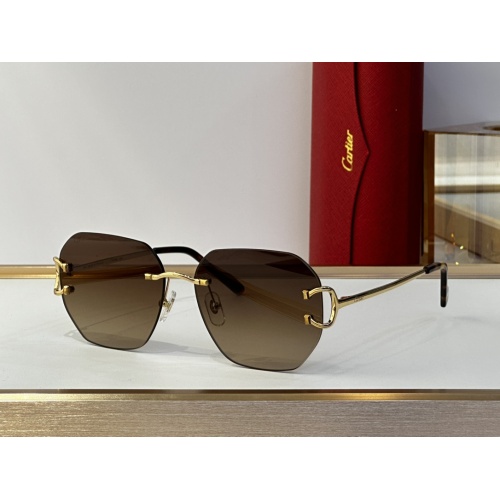 Cartier AAA Quality Sunglassess #1120777