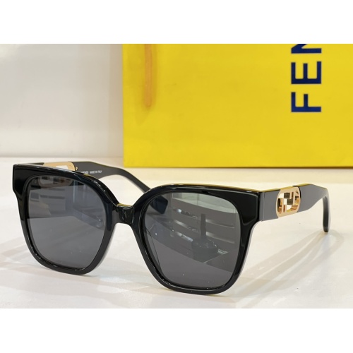 Fendi AAA Quality Sunglasses #1120874 $64.00 USD, Wholesale Replica Fendi AAA Quality Sunglasses