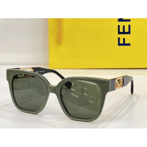 Fendi AAA Quality Sunglasses #1120876 $64.00 USD, Wholesale Replica Fendi AAA Quality Sunglasses