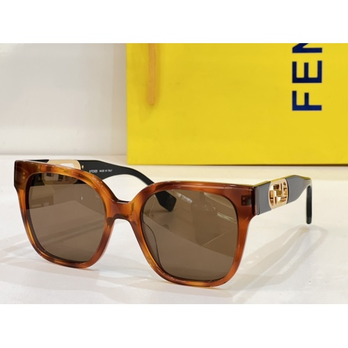 Fendi AAA Quality Sunglasses #1120879 $64.00 USD, Wholesale Replica Fendi AAA Quality Sunglasses