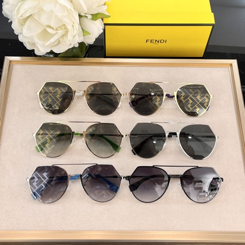 Replica Fendi AAA Quality Sunglasses #1120881 $64.00 USD for Wholesale