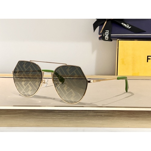 Fendi AAA Quality Sunglasses #1120883 $64.00 USD, Wholesale Replica Fendi AAA Quality Sunglasses