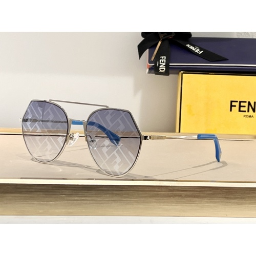 Fendi AAA Quality Sunglasses #1120884 $64.00 USD, Wholesale Replica Fendi AAA Quality Sunglasses