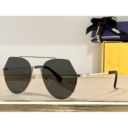 Fendi AAA Quality Sunglasses #1120885 $64.00 USD, Wholesale Replica Fendi AAA Quality Sunglasses