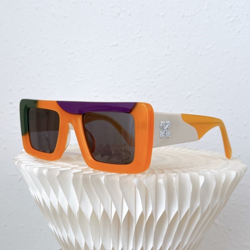 Off-White AAA Quality Sunglasses #1120989 $80.00 USD, Wholesale Replica Off-White AAA Quality Sunglasses