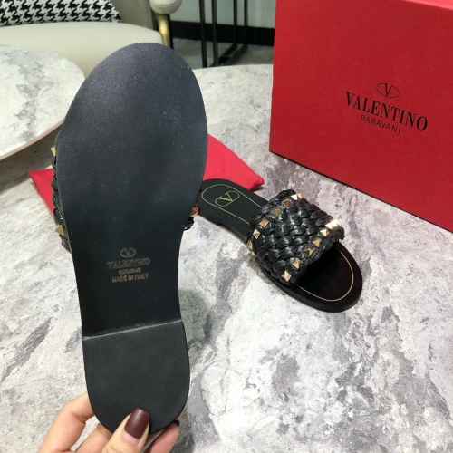 Replica Valentino Slippers For Women #1121119 $88.00 USD for Wholesale