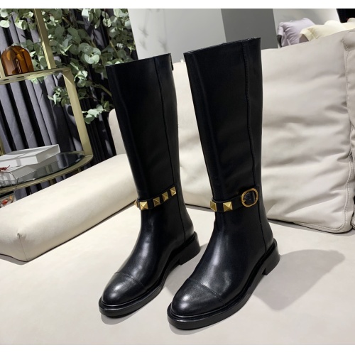 Valentino Boots For Women #1121156 $132.00 USD, Wholesale Replica Valentino Boots