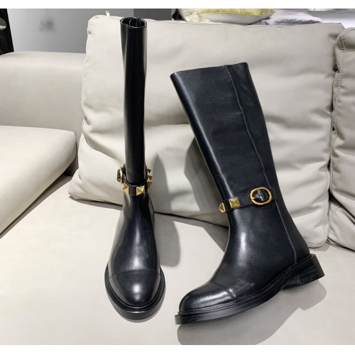 Replica Valentino Boots For Women #1121156 $132.00 USD for Wholesale