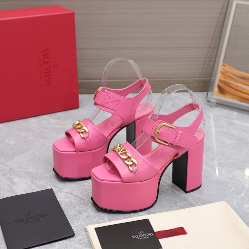 Valentino Sandal For Women #1121170 $132.00 USD, Wholesale Replica Valentino Sandal